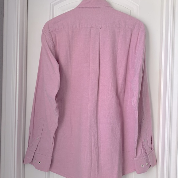 LEC Woven Long Sleeve Button Up Shirt Size M - Picture 4 of 6